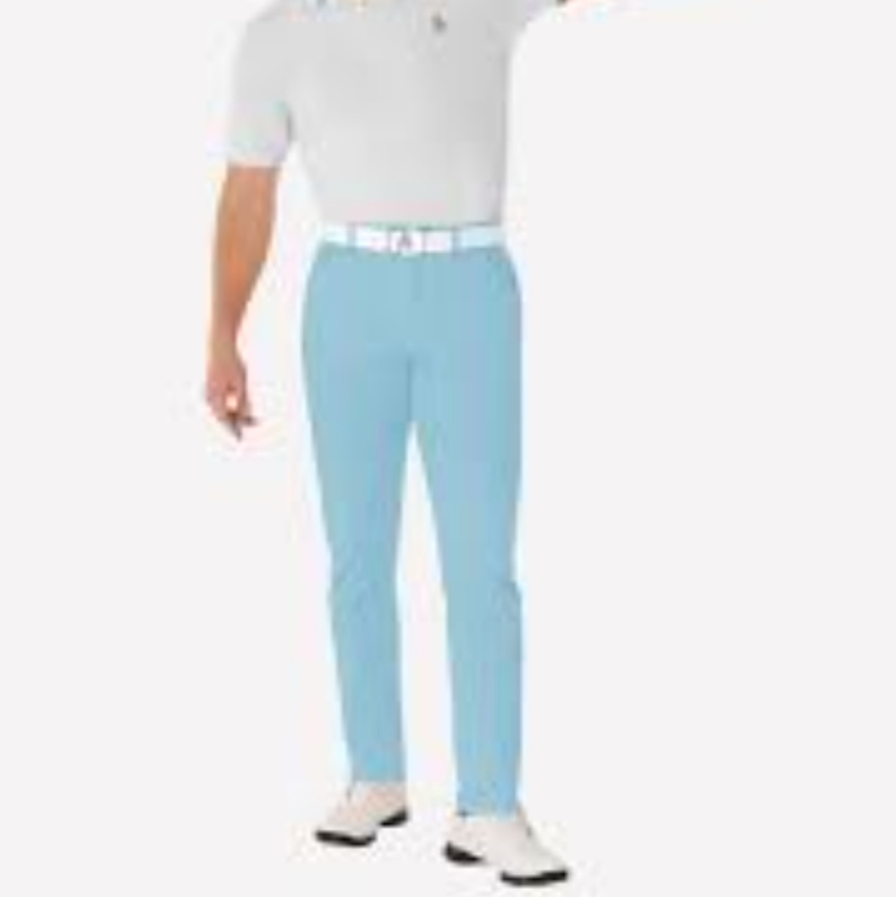 Loft 8 Mens Retro golf pants light robins egg Blue size 32/33